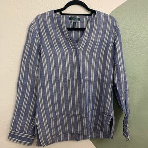 Ralph Lauren Striped Women’s Shirt Size Sm